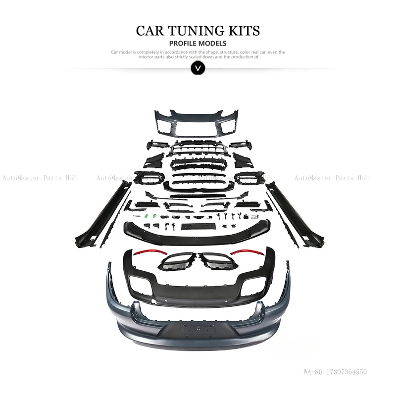 

Комплект для модификации автомобиля 971 2017-2023: Обновленный обвес 976 Turbo (передний и задний бамперы)