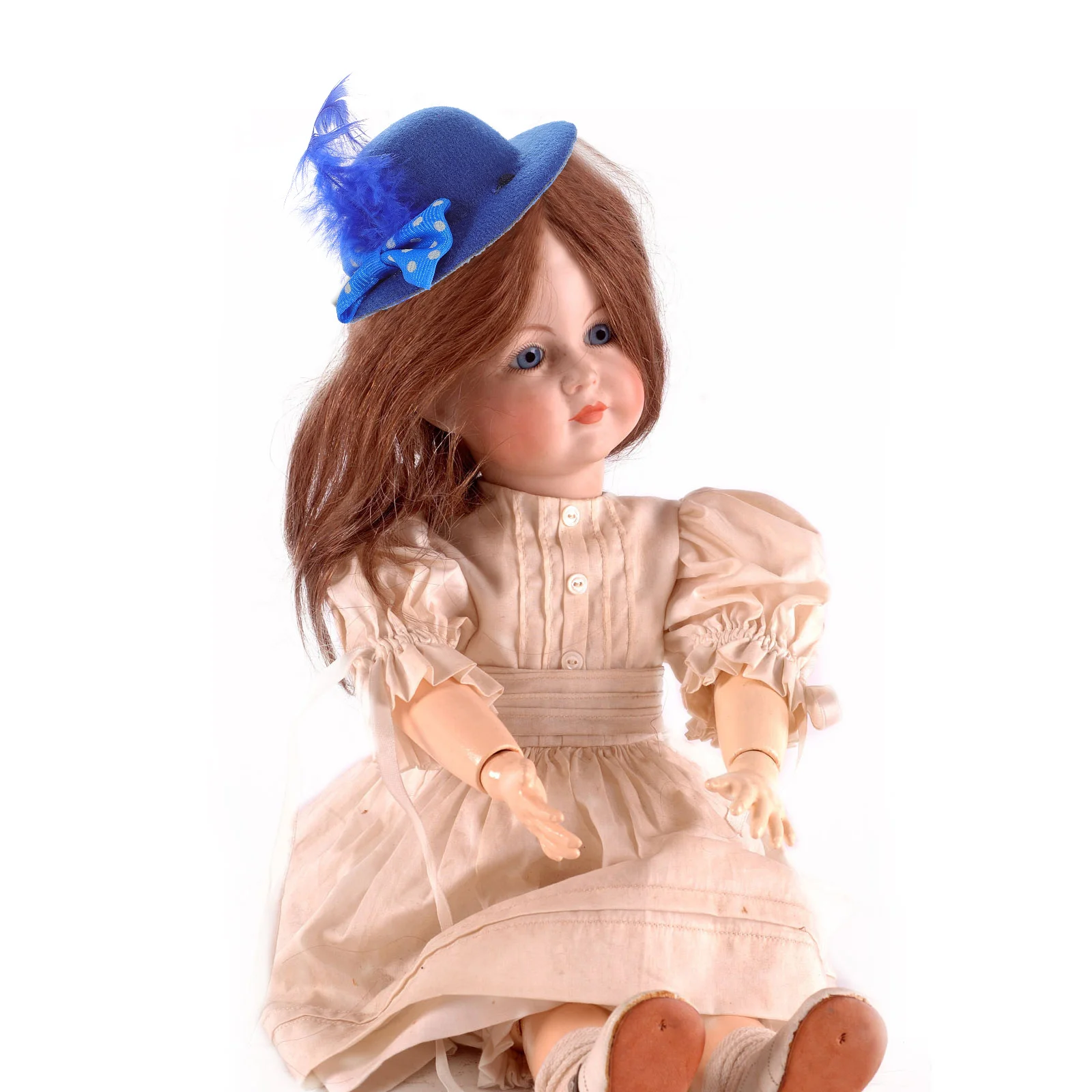 Mini chapeaux pour ornements, détails exquis, petit chapeau haut-de-forme pour artisanat, chapeaux de fête de thé, Mini chapeau haut-de-forme, 6 pièces