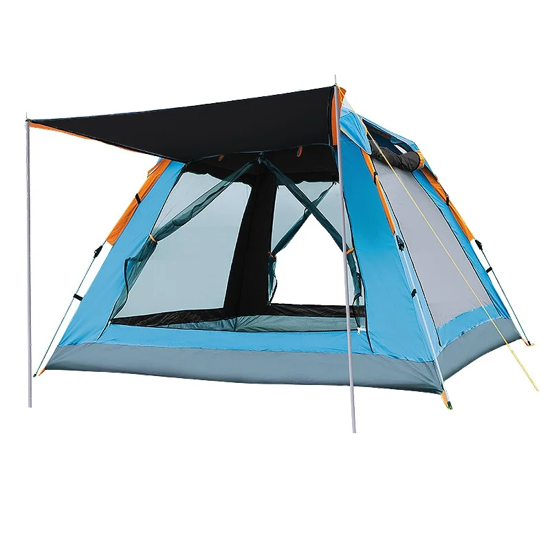 Automatic Hydraulic Tent 3-4 Person Instant Setup Waterproof Camping Tent for sale beach outdoor Tents