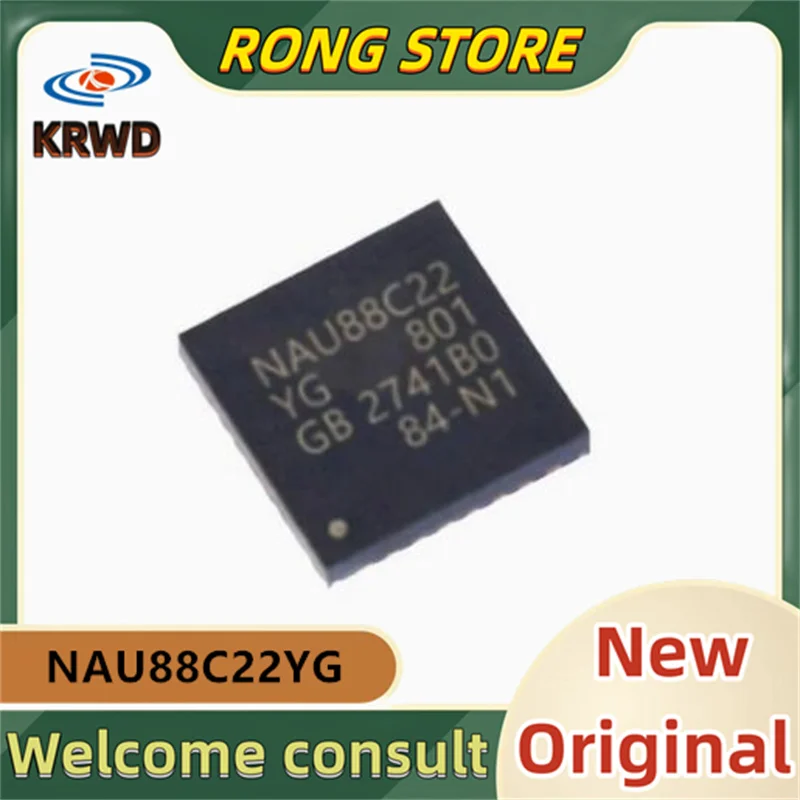 10pcs NAU88C22 New and original NAU88C22YG NAU88C22Y QFN-32