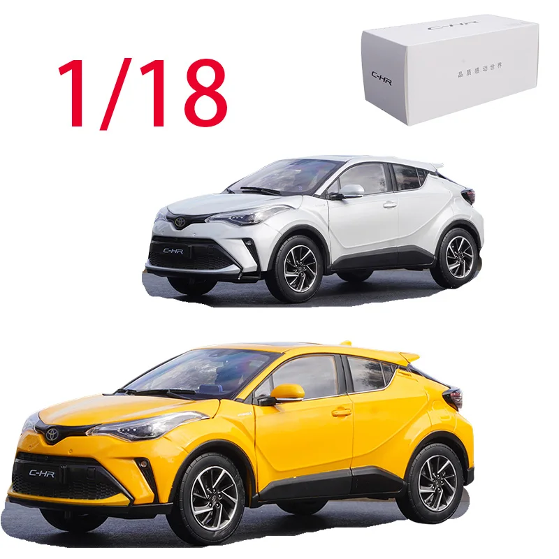 

Diecast 1/18 Scale Toyota CHR 2022 Alloy Car Model Toys for Boys Gift Original Factory Collection Display