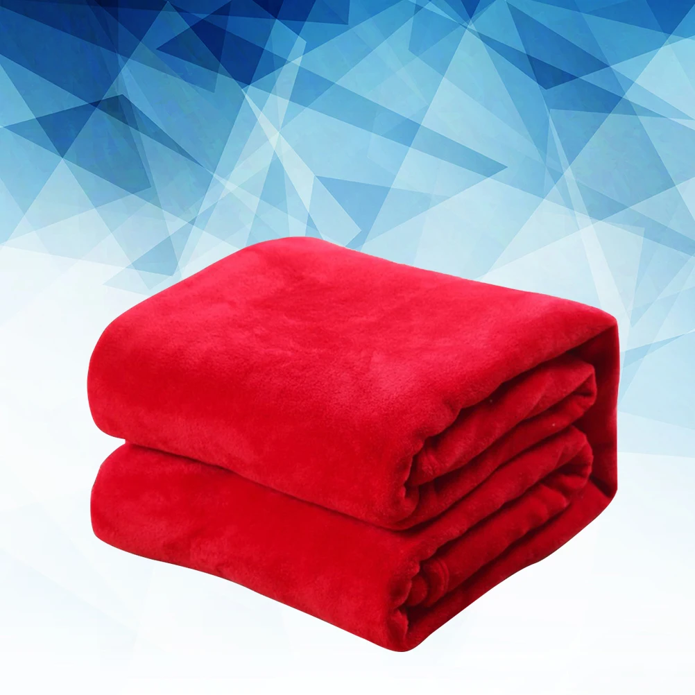 

Flannel Fleece Blanket Pure Color Soft Thick Warm Couch Bed Throw Cozy Small Fleece Blanket Flannel Blacnket Bed Blankets Throw