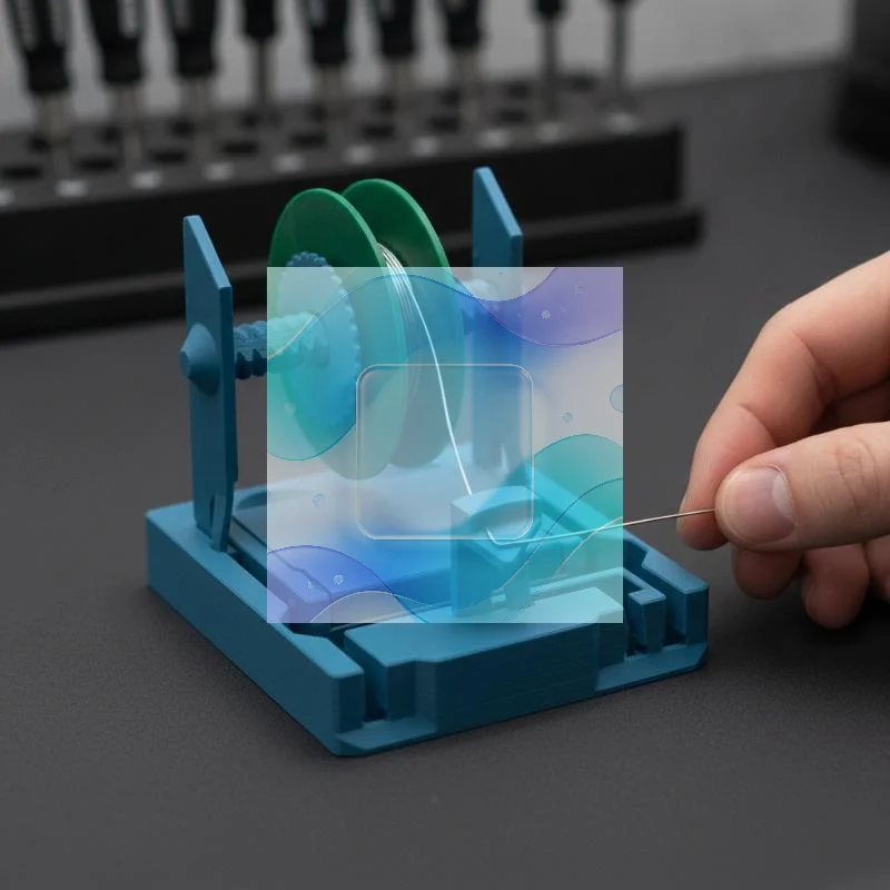 Heat Resistant Foldable Solder Reel Dispenser Stand Adjustable Soldering Spool Holder for Professional Repair Shops