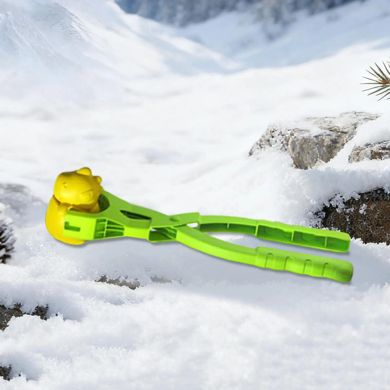 

Snow Ball Mold Portable Outdoor Funny Toys Kids Winter Snow Play Toys Ball Maker For Outside Travel Games Backyard Beach Porch