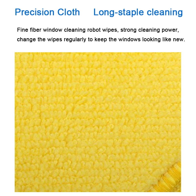 Window Cleaning Robot accessories Mop High Quality Wipes Cloth Square Clean Wipes Purerobo W-S3 W-S8S W-S3S Window Cleaner Parts