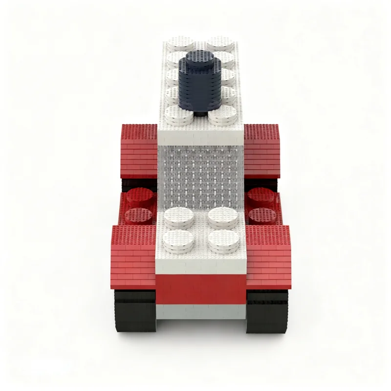 4160pcs MOC Large Scale Classic Town Ambulance No.606 Town Classic Town Model Toy Building Blocks Christmas Gift Construction