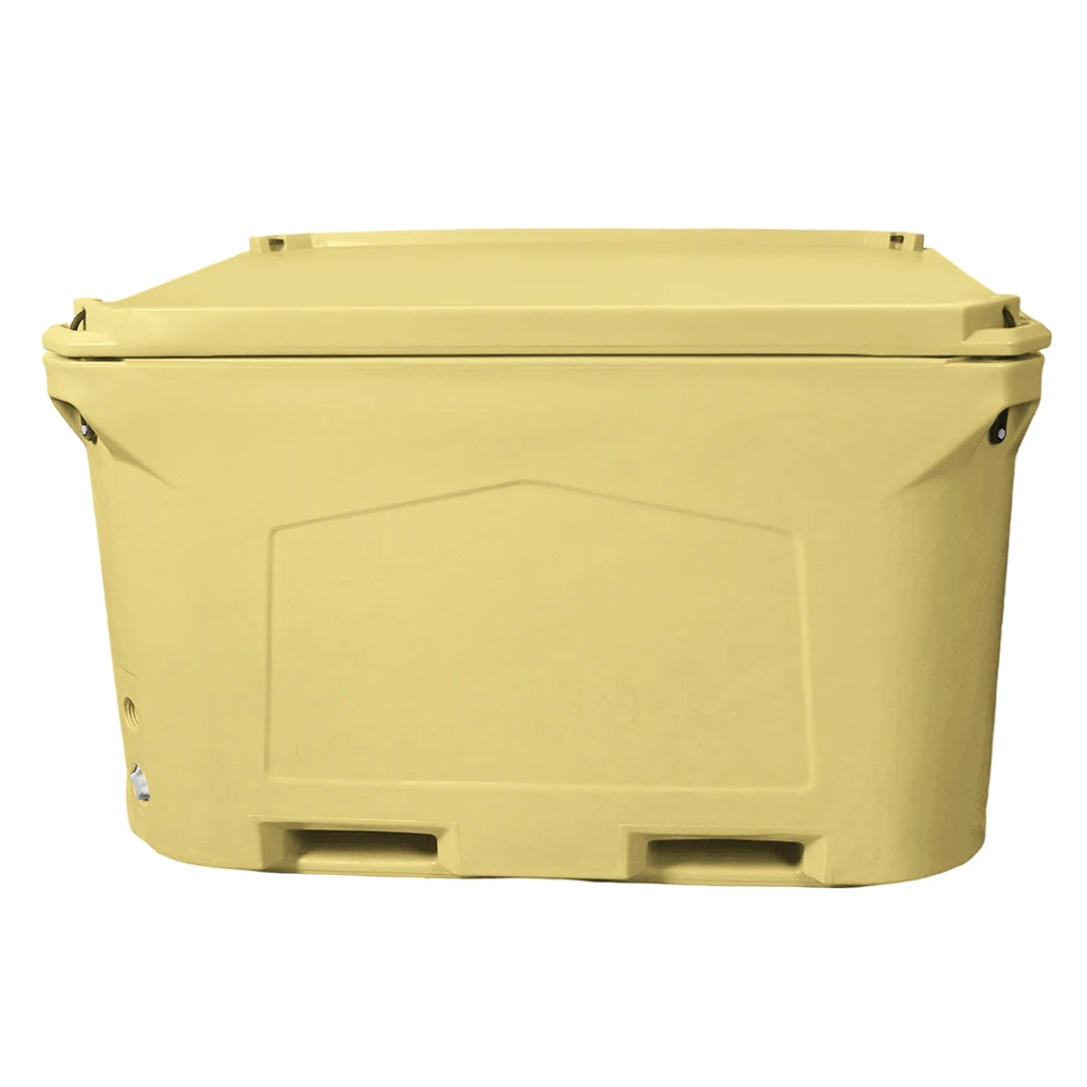 

1000-литровый ротоформованный контейнер-холодильник из LLDPE для транспортировки, промышленный, сверхпрочный, для рыбалки, с усиленной изоляцией, сохраняющий холод