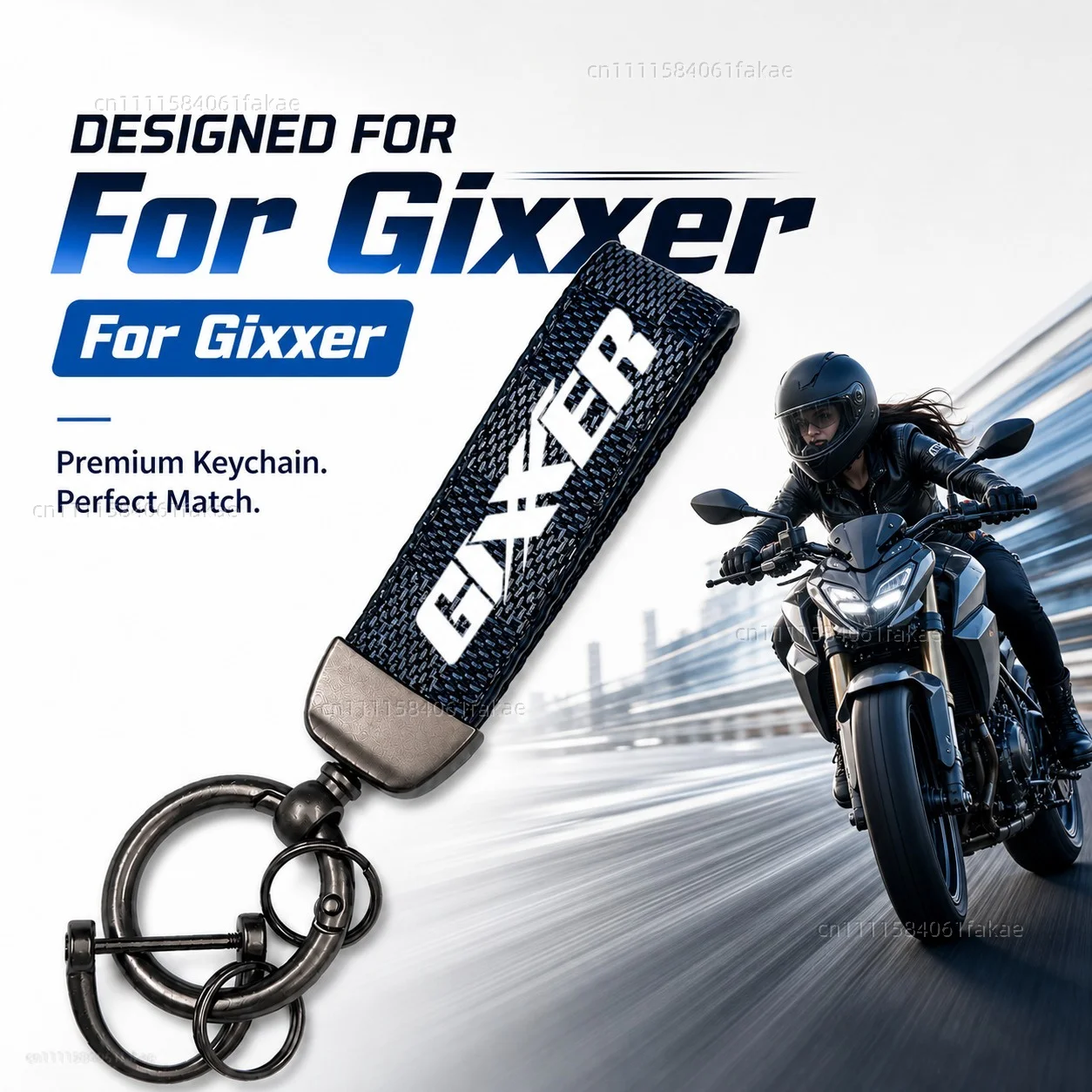 For Gixxer 150 SF 150SF SF 250 SF250 GIXXER 155 250 2020 2021 Motorcycle Keychain Custom Logo Gift for Rider Men Women