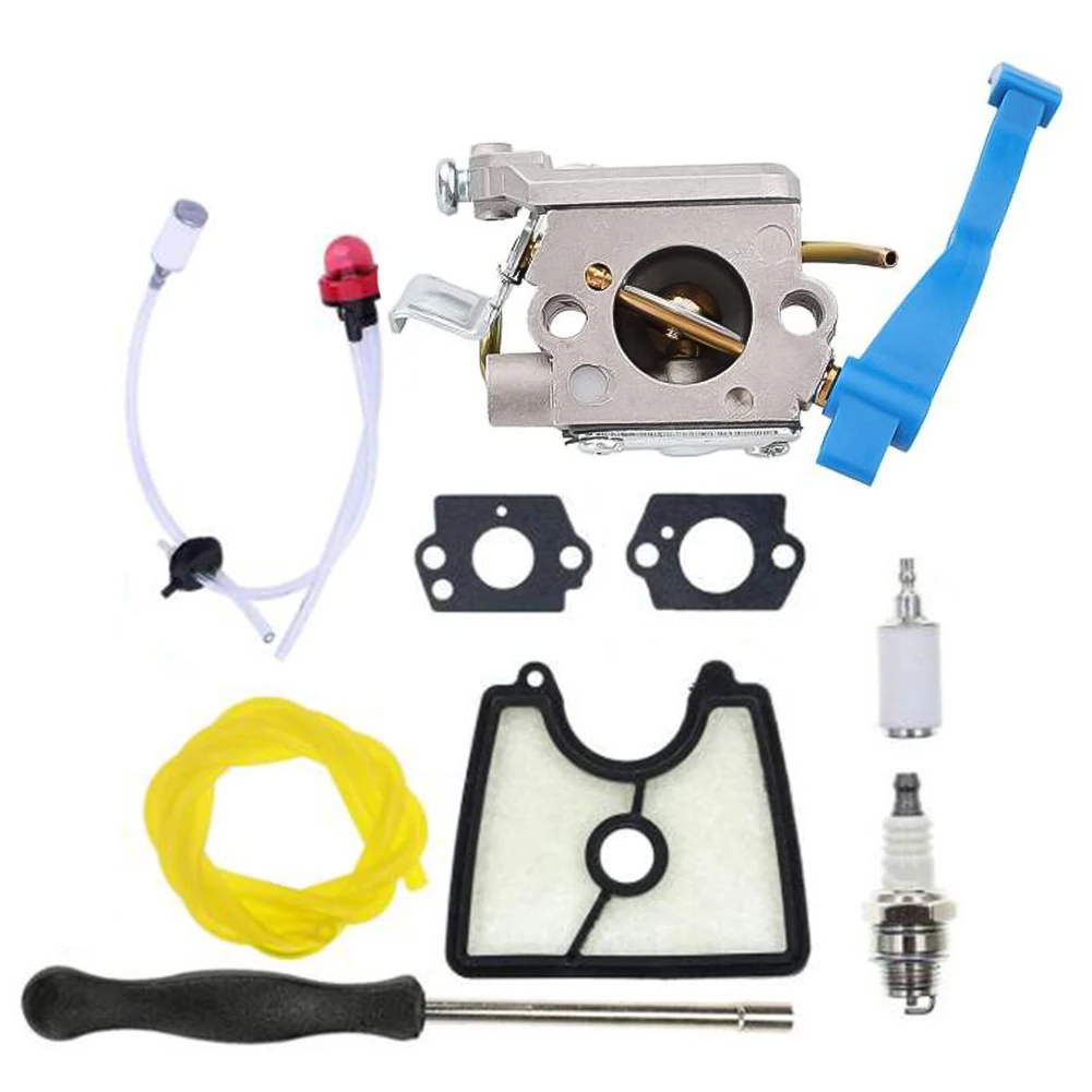 590460102 Carburetor For 125B 125BX 125BV 125BVX Leaf Blower Trimmer Carburetor For 581798001 With Air Filter Fuel Line Kit
