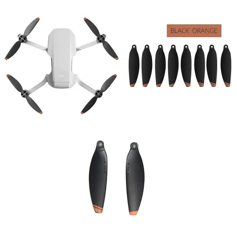 8 قطعة ملحقات المروحة DJI Mavic الملونة لـ DJI Mini 2 /SE الطائرة بدون طيار 4726F الدعائم استبدال شفرة الجناح المشجعين قطع الغيار