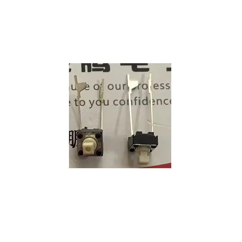 4PCS/LOTS Japan B3F-6050 Tactile Switch 6*6*7.3 Square Head Straight Plug-in 2-pin Pushbutton Micro 0.98N