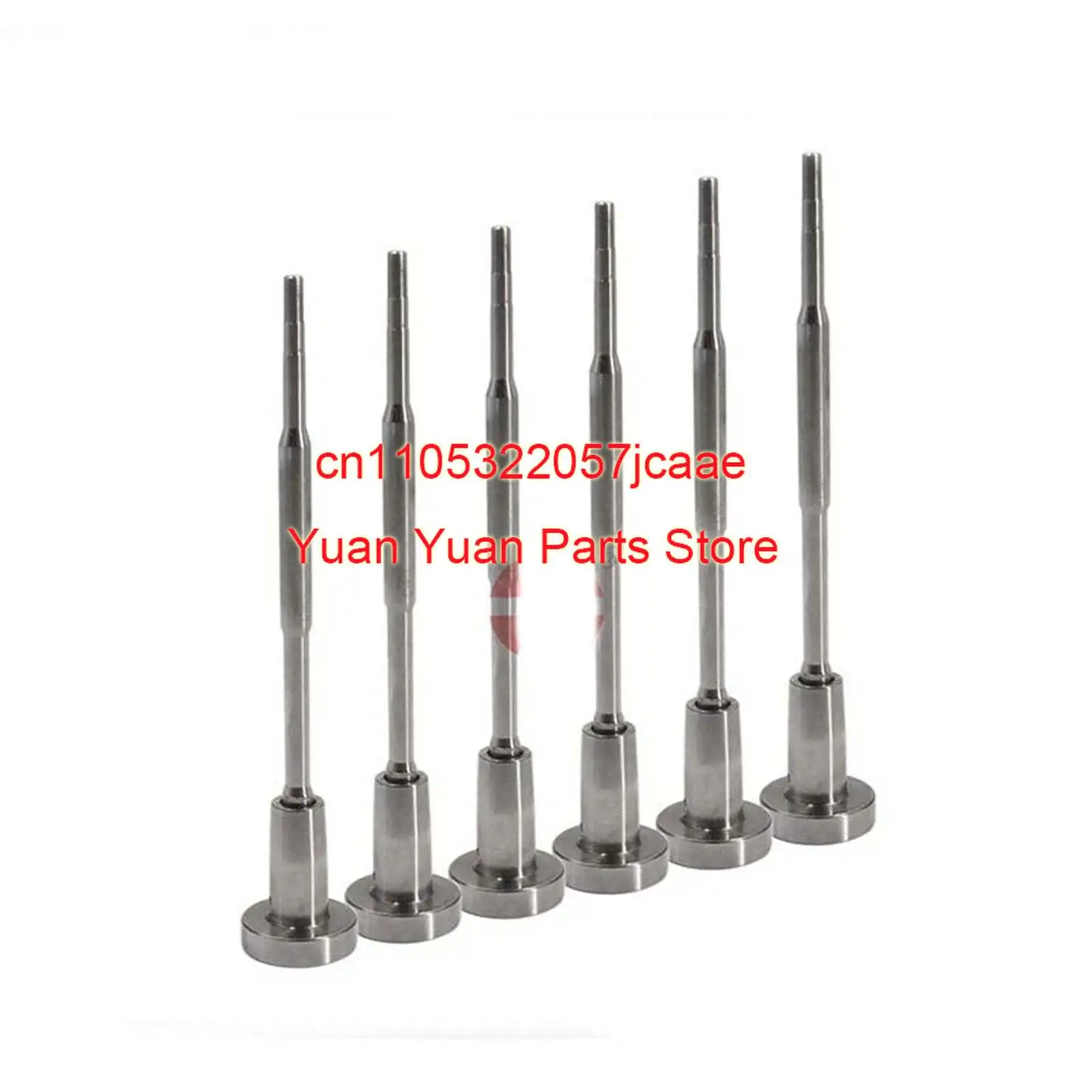 

6Pcs Injector Control Valve Set F00RJ02806 for 0445120290 0445120304 0445120377