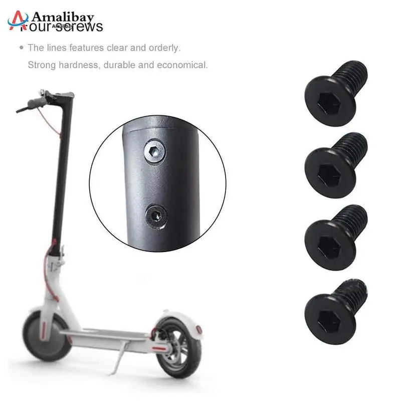 M365 전기 스쿠터 스케이트 보드 수리 부품, 네 코너 수도꼭지 나사 육각 핸들 M365 스쿠터 액세서리