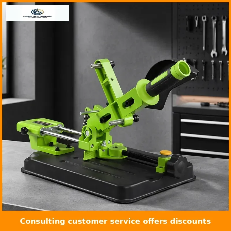 BG-612506 upgraded version 45 degree angle grinder fixed bracket universal polishing machine modified cutting machine bracket
