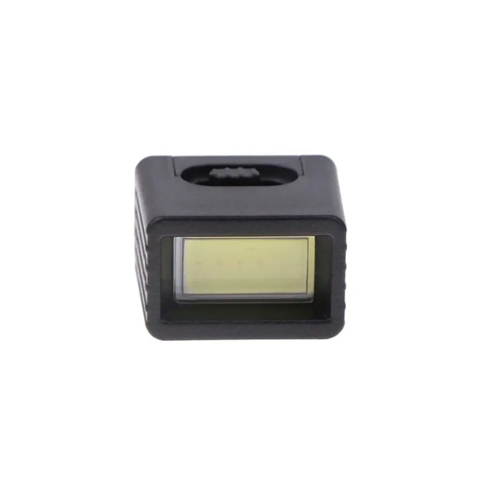 High Quality Mini 9V Battery Flashlight High Brightness COB LED Key Light Portable Adjustable 6F22 Battery Lamp