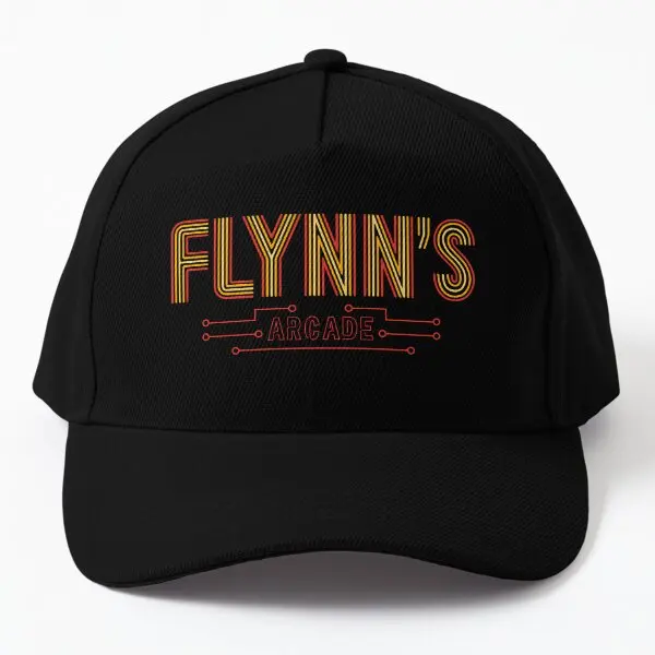 Flynn Is Arcade  Baseball Cap Hat Boys Printed Black Sport Czapka Solid Color Mens Hip Hop Fish Spring  Sun Summer Casual