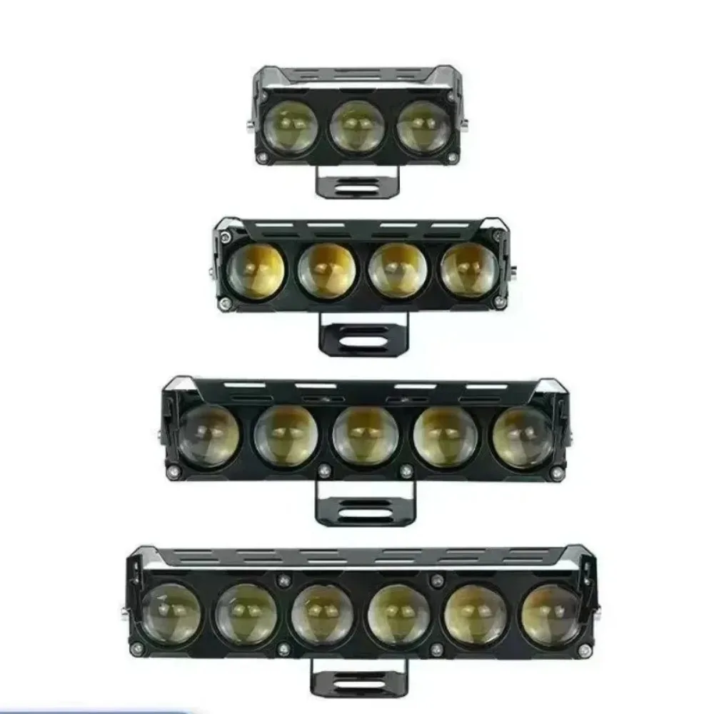Hot 12V 24V Motorcycle Spotlight Car LED Work Light Bar Driving Lamp Headlights Extra Light Offroad Tractor Truck Fog Lights