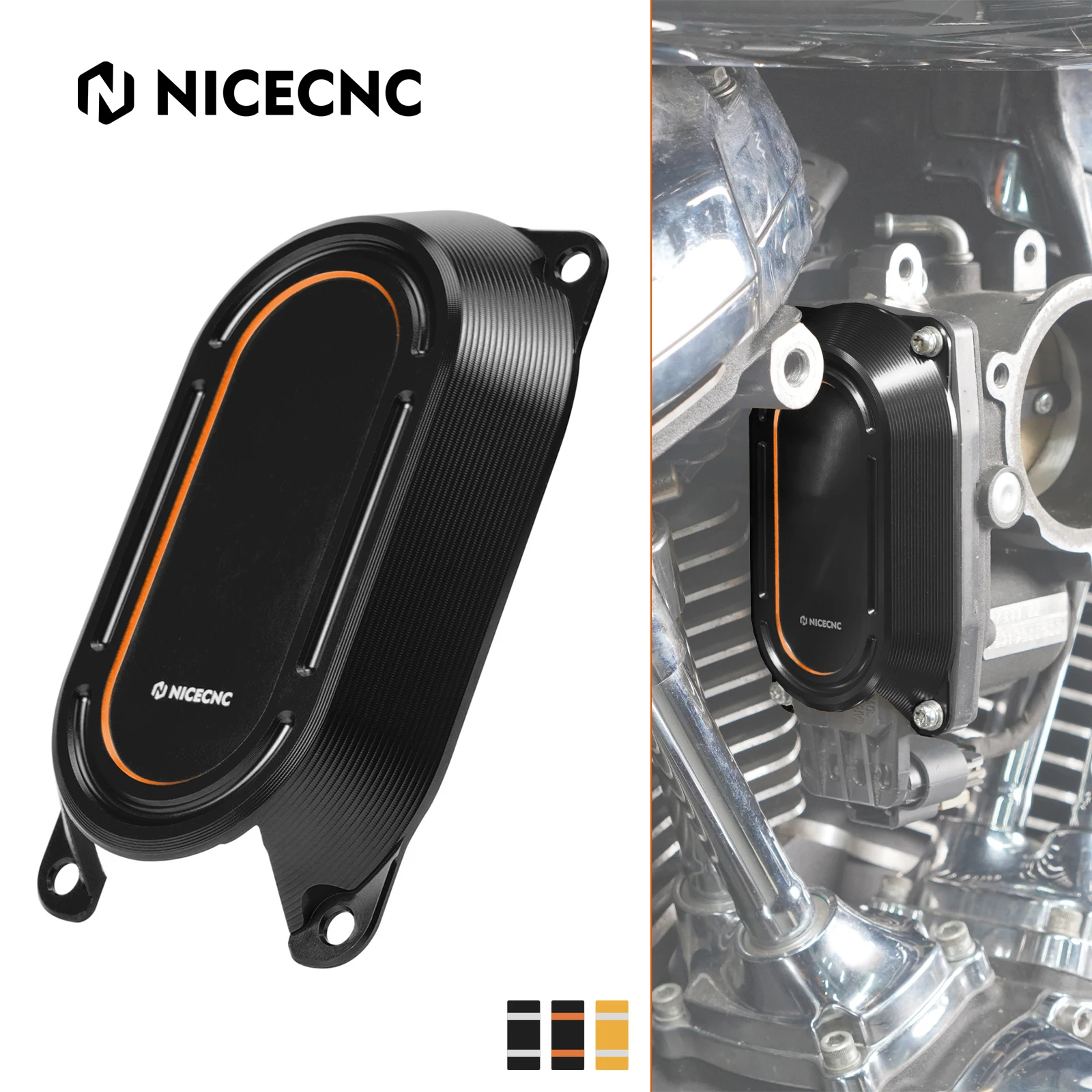 For 2017-2022 Harley Road King Throttle Body Guard Cover Heat Shield for Harley Road King Special 2017-2024 Road Glide 2017-2020
