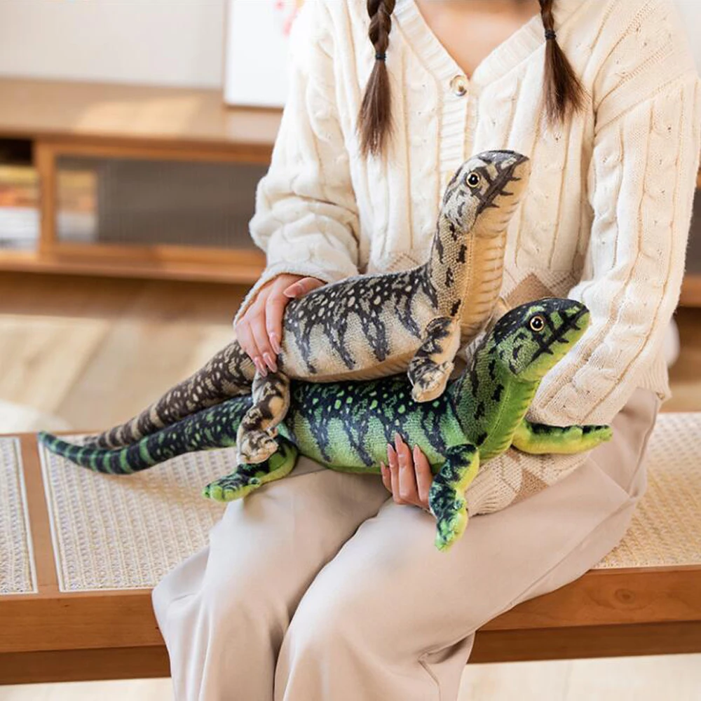 

Simulated Print Prone Lizard Stuffed Plush Toy