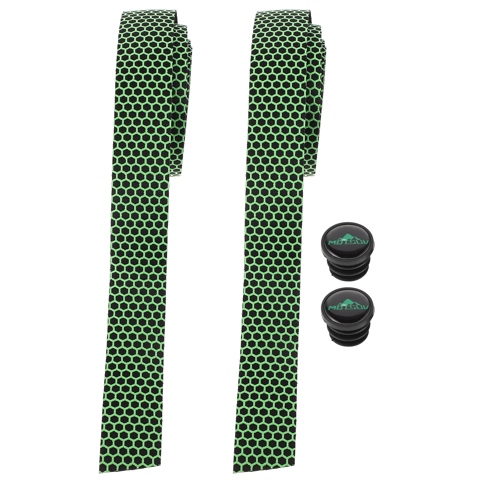 

2 set Bicycle Handlebar Tapes 2 Set Comfortable Silicone Grips Handlebar Sleeve SweatAbsorbent Roadbike Accessories