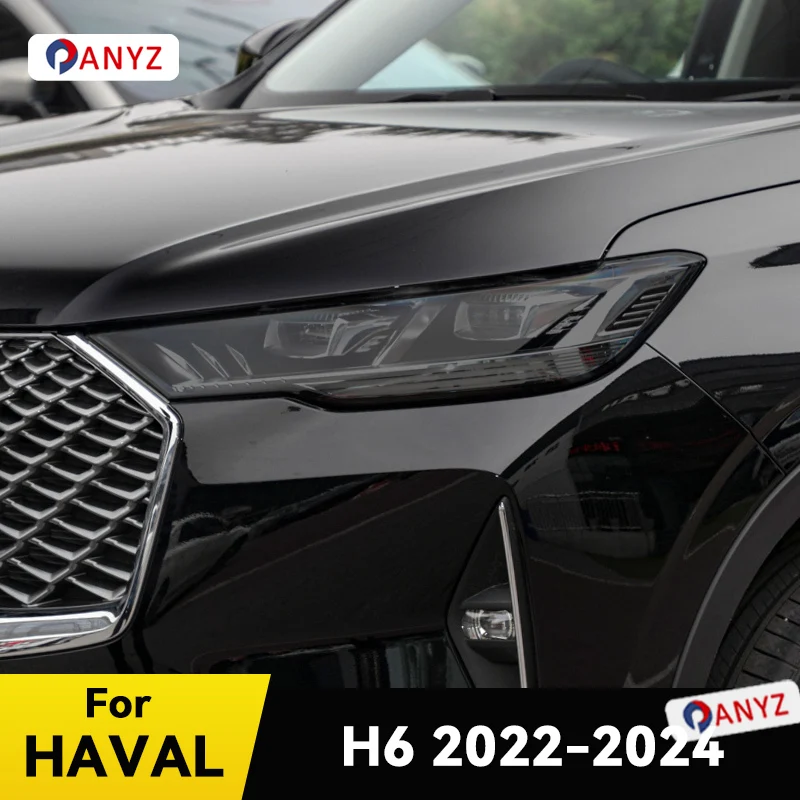 

Для HAVAL H6 2022 2023 2024, защитная пленка для фар автомобиля, передняя фара, ТПУ, против царапин, тонировочная наклейка для фар, аксессуары