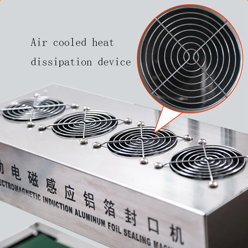 Automatic Continuous Electromagnetic Sealing Machine Induction Aluminum Foil Packing Machine Plastic Glass Bottle Cap Sealer