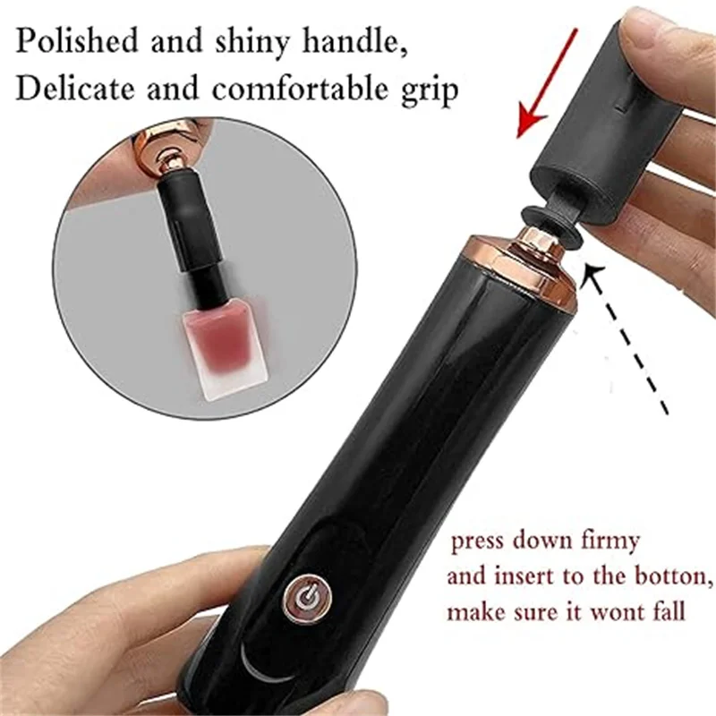 Eyelash Extensions Glue Shaker Electric Nail Lacquer Shaker Glue Portable Nails Polish Lacquer Shaker Eyelash Glue Ink Machine