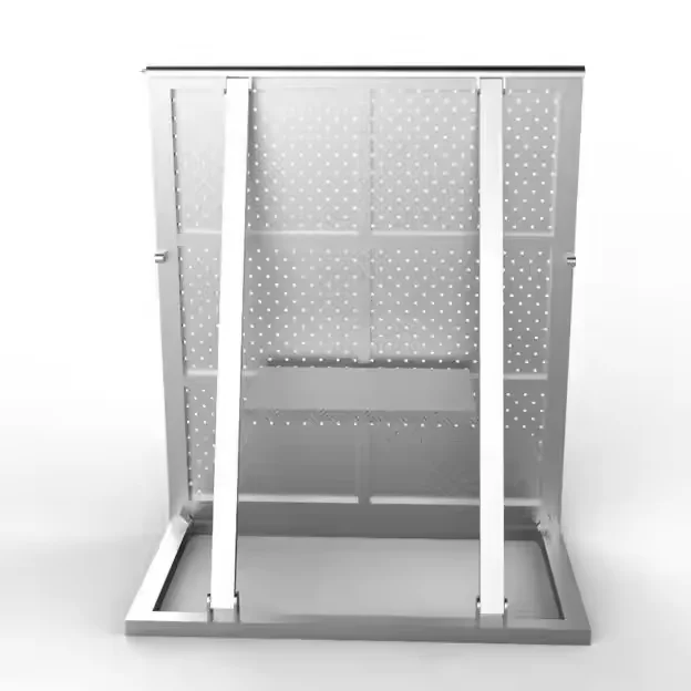 【Premium Quality】Portable Aluminum Crowd Barrier Corner Lock Connection Temporary Fencing Panel Barricade Durable For Event