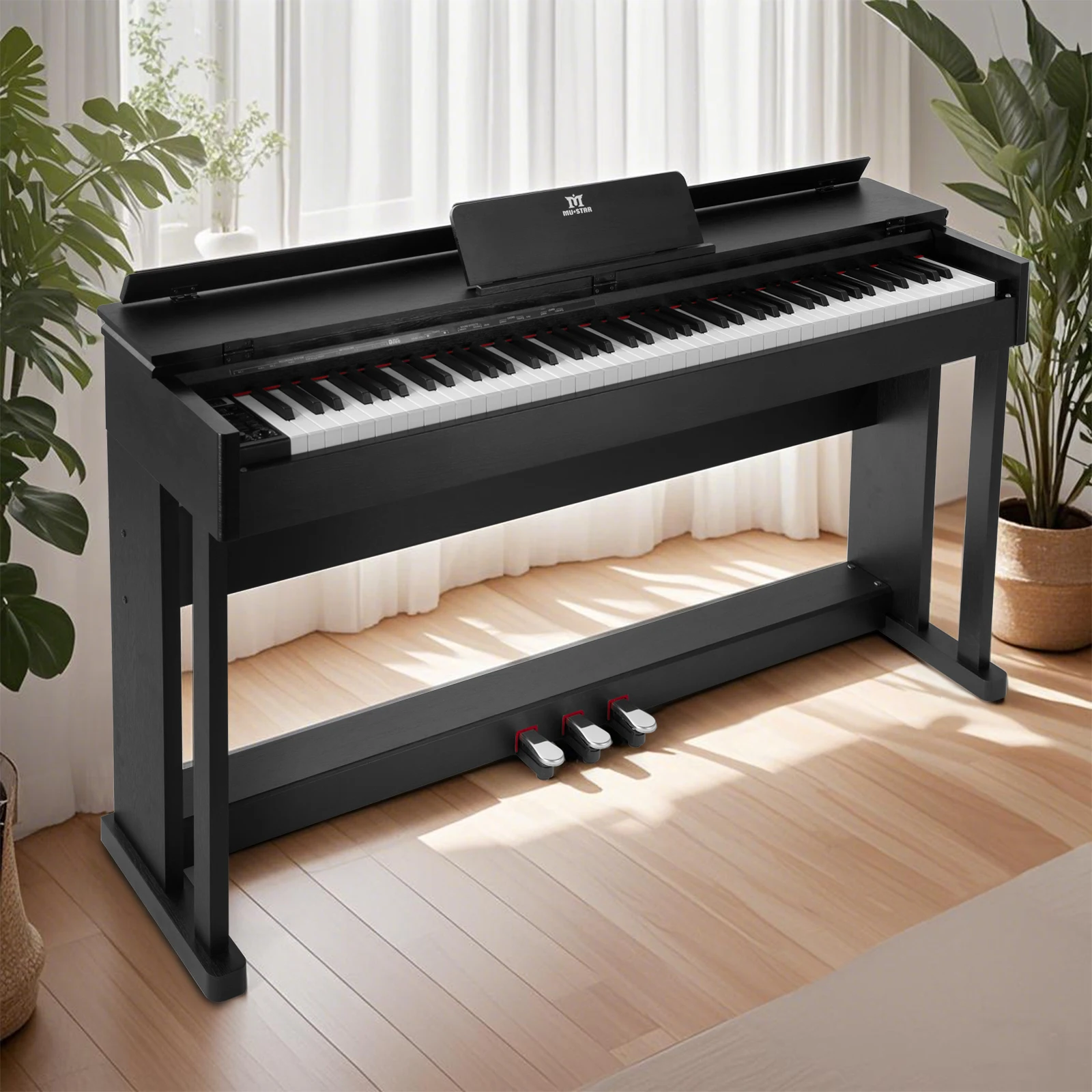 MUSTAR MDP-2700 88-Key Upright Digital Piano | Graded Hammer Action