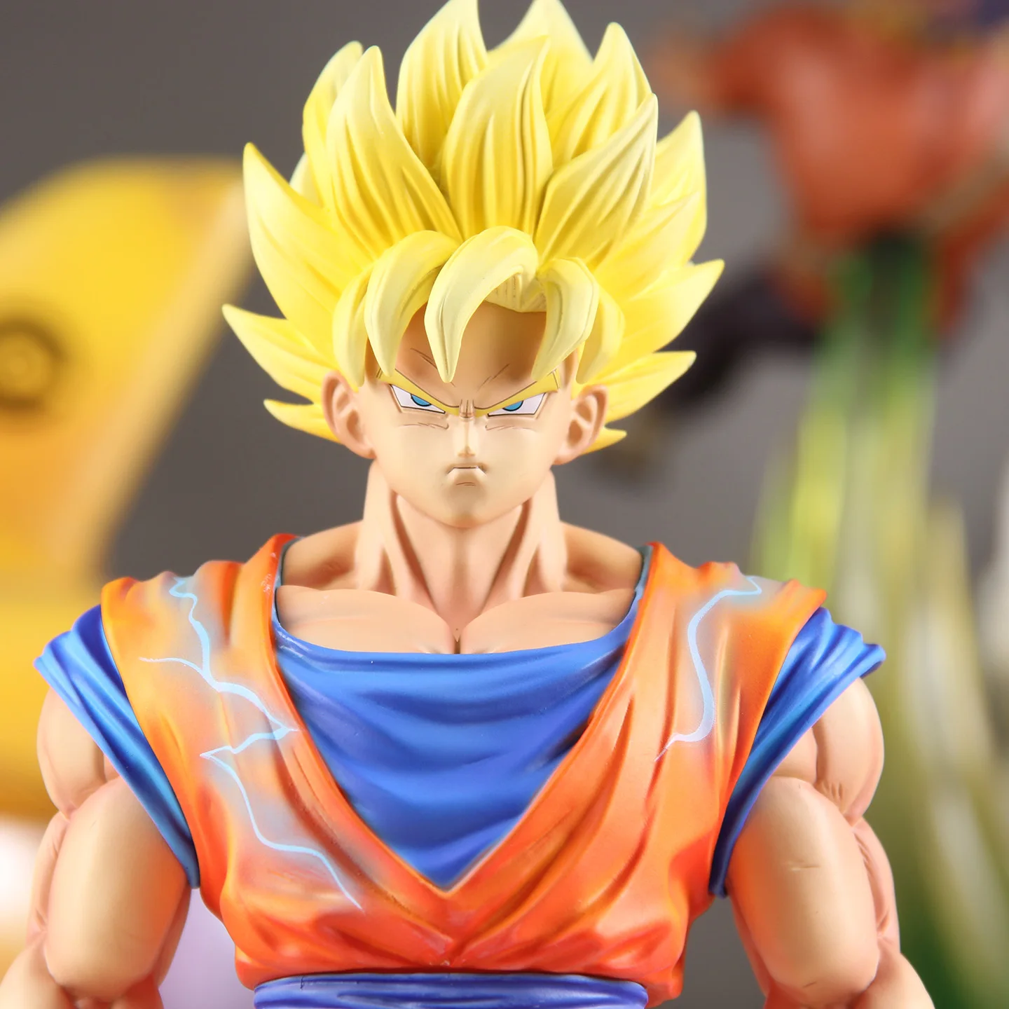 متوفر في المخزون Jt Studio لعبة دراغون بول جوكو سوبر سايان 1 و سوبر سايان 2 تمثال أنيمي الشكل حلية نموذج دمى هدايا #4