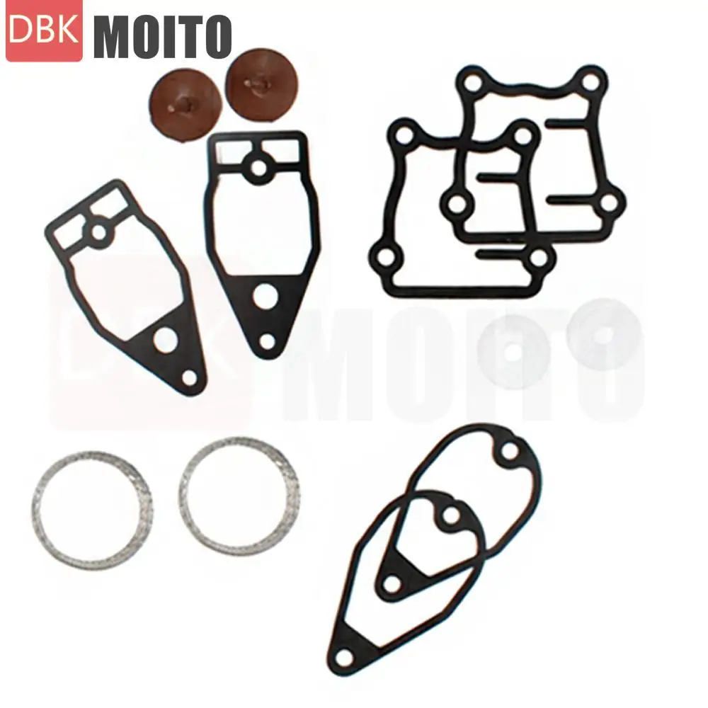 Motorcycle Rocker Box Tappet Cover Exhaust Gasket Ring Seal Kit Set Engine Gasket For Harley Dyna Softail Electra Glide Fat Boy view 5