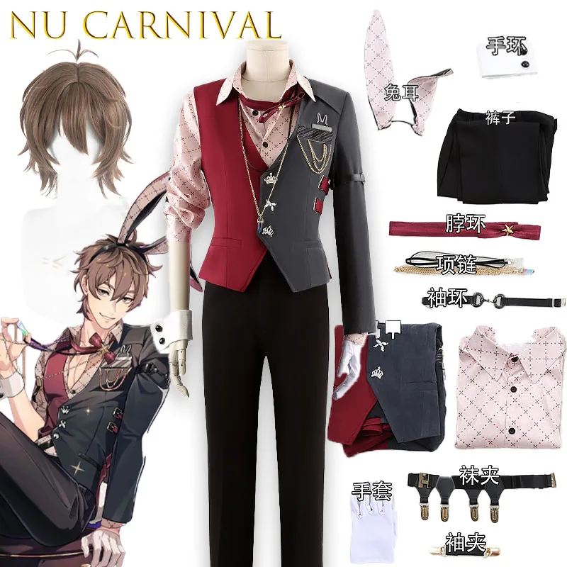 

Halloween Costumes Newly Game Nu: Carnival Eiden Cosplay Christmas Role Playing Comic New 2025 Customized Accessories Adults