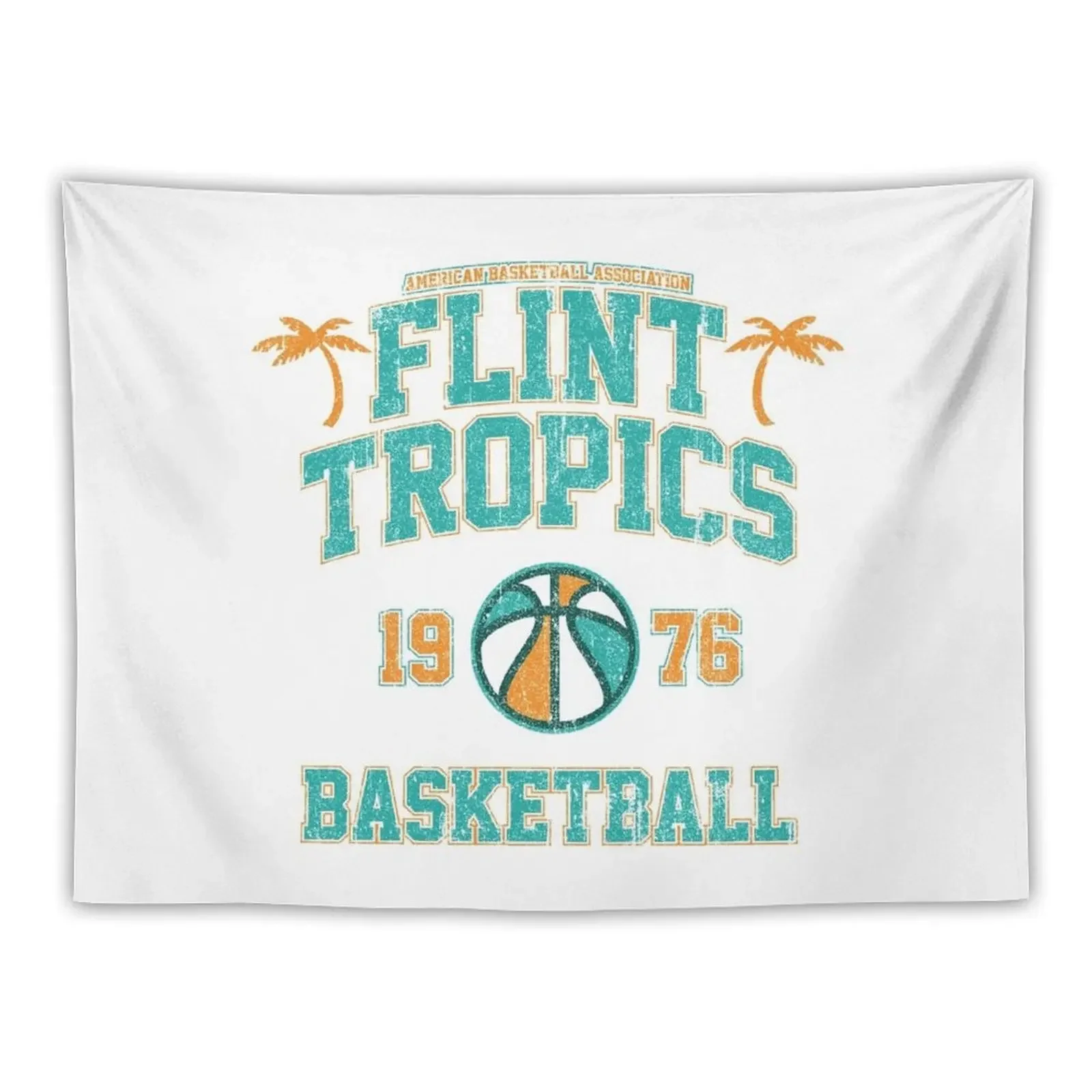 

Flint Tropics Basketball (Variant) Tapestry Home Decorating House Decor Wall Hangings Decoration Decoration For Rooms Tapestry