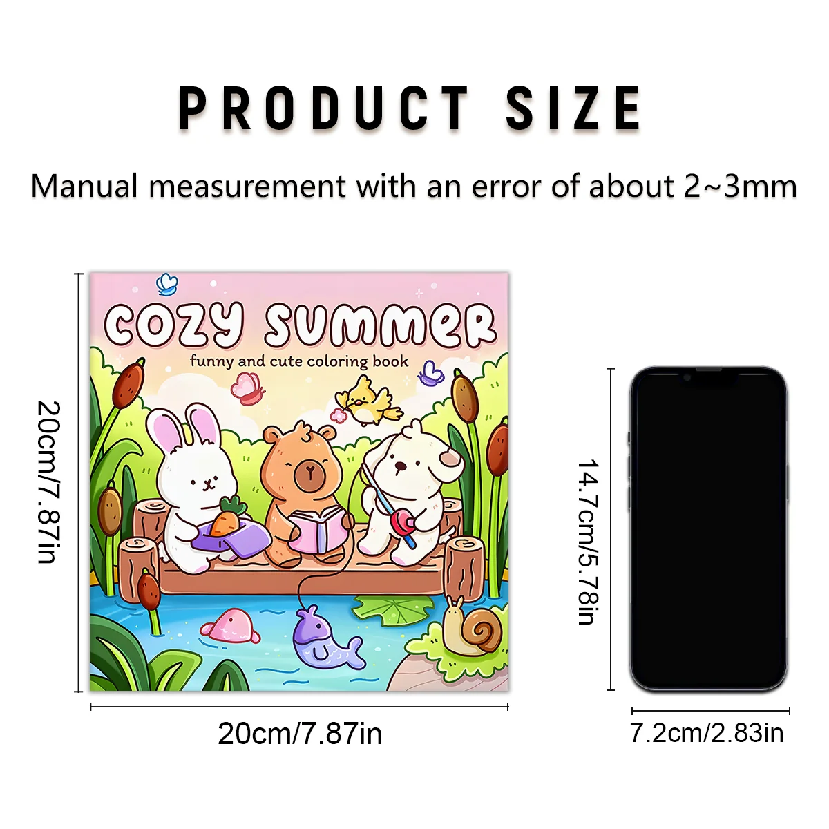 Gezellig zomers grappig en schattig kleurboek voor volwassenen Leuk tekenboek Perfect schildercadeau voor feest en verjaardag