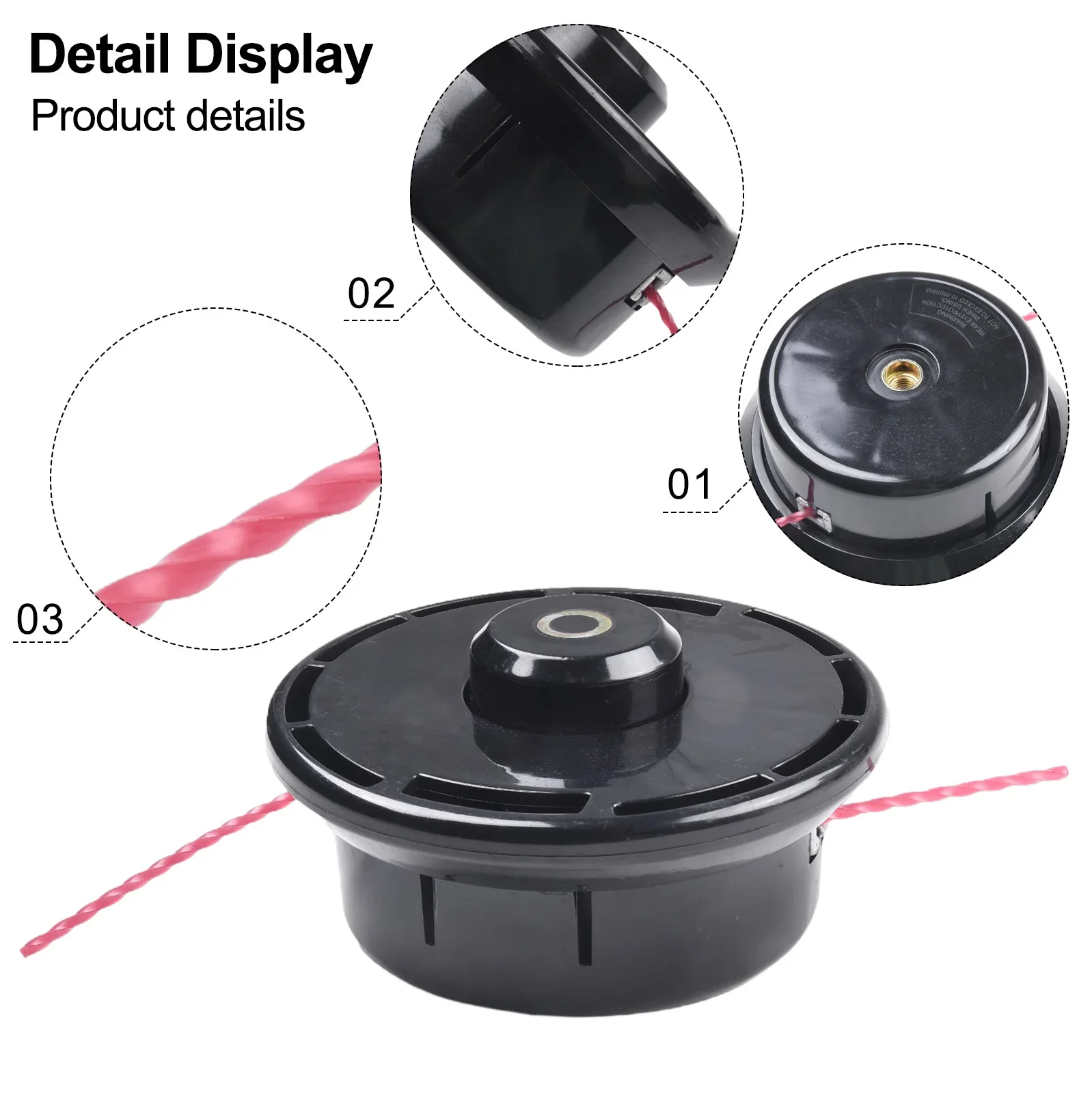 Upgrade Your Brushcutters with a 128mm Double For thread Spool for MFH5300BP MFH5200 MFH3300 BCH2600/3300/4300