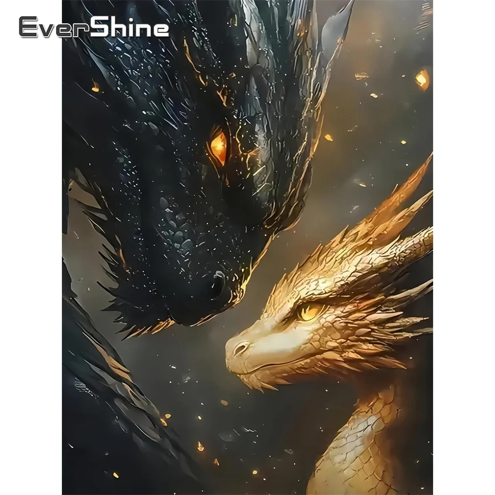 Evershine 5D Diamant Stickerei Dinosaurier Tier Mosaik DIY Kreuzstich Kits Malerei Drache Acryl Handwerk Liefert Kind Geschenk