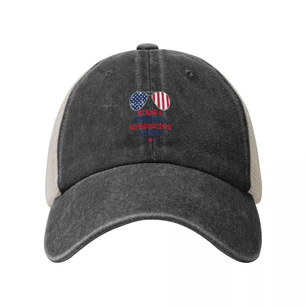 stars stripes reproductive rights Baseball Cap Rugby Hat Beach Horse Hat Hip Hop Men Women's