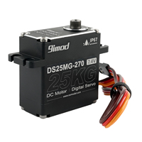 9imod 25kg Digital DS35MG Servo IP67 Metal Gear DS25MG 180°/270° Motor Servos for trx4 Scx10 1/8 1/10 RC Cars Crawler