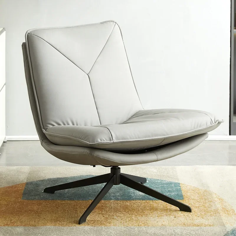 Luxury Modern Chairs Lumbar Support Balcony Aesthetic Makeup Floor Chair Designer Reading Muebles De La Sala Home Furniture image 3
