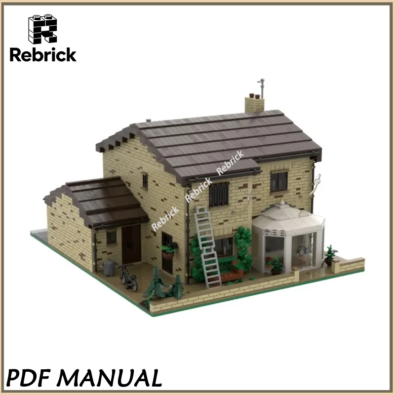 

Конструктор MOC: Модель архитектурного объекта «4 Privet Drive Town House» для демонстрации