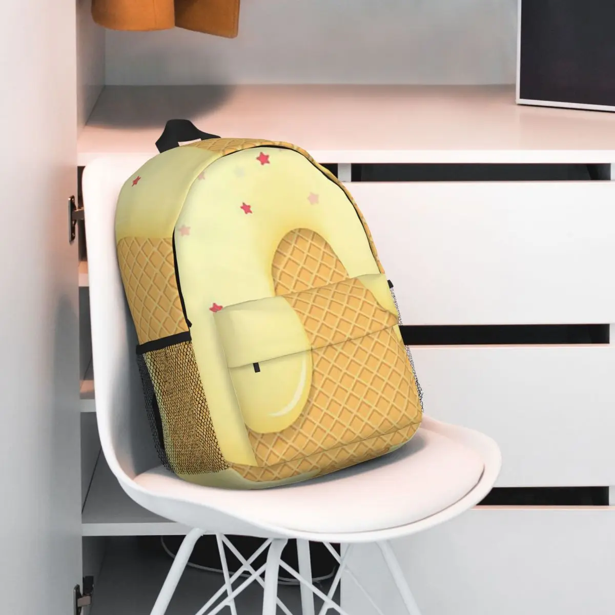 Ice Cream Dripping Kawaii Backpack Student BookBag Children School Bag Computer Shoulder Bags for Boys Girls