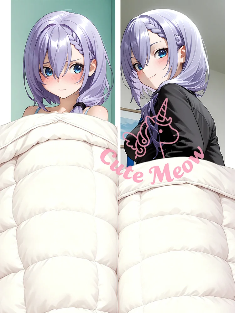 Luna Dakimakura anime DIY girl Double-sided Print Life-size body pillows cover Adult pillowcase