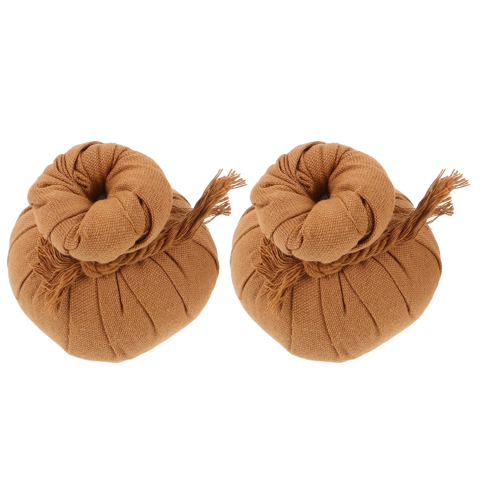 2 Pcs Massage Ball Portable Balls Compress Keep Warm Warming Bag Comfortable Moxa Brown Thai Bath