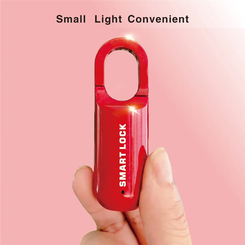 B68A กุญแจลายนิ้วมือ M01 Anti-Theft สมาร์ทประตูล็อค Keyless USB ชาร์จความปลอดภัยสําหรับ Home BIKE Locker