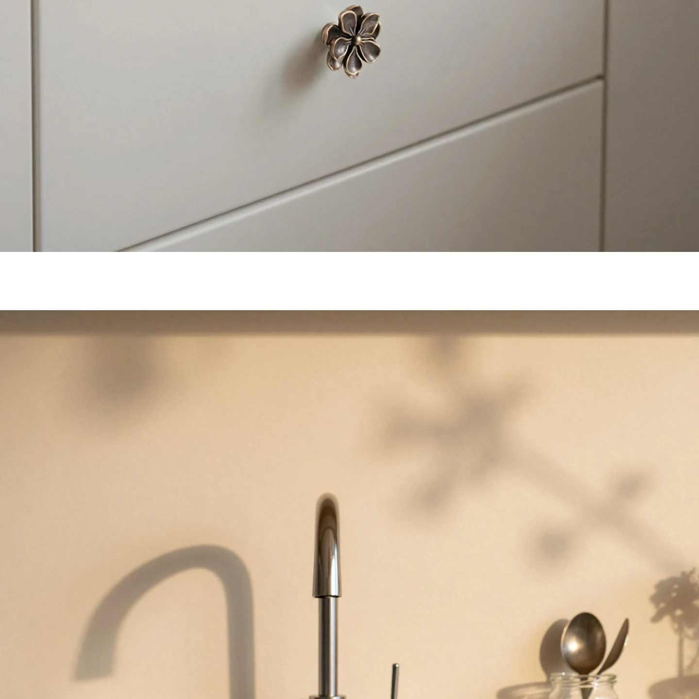camellia brass cabinet knobs product detail 21