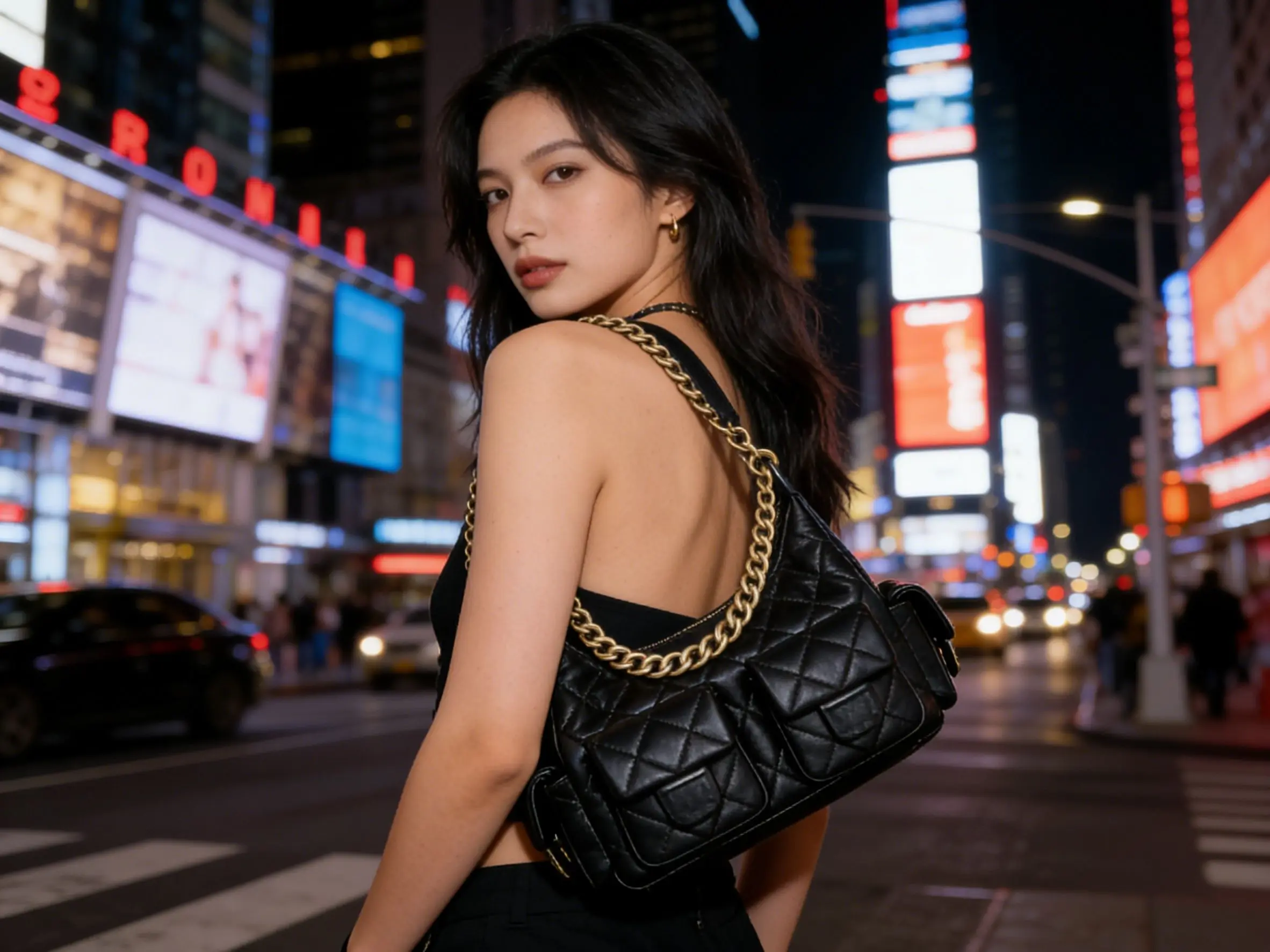 

Дизайнерская женская сумка через плечо класса люкс, модная кожаная сумка-кроссбоди с цепочкой, сумка на плечо