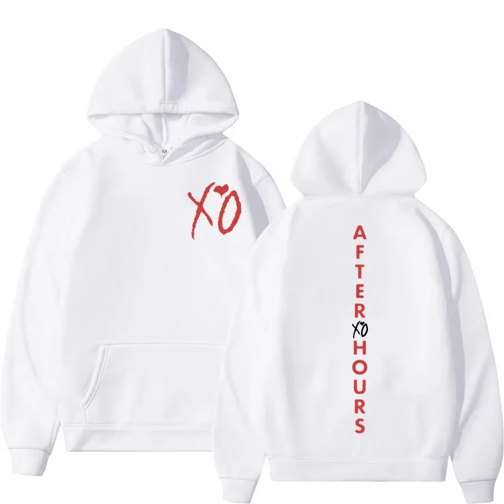 

Осень/зима Weeknd XO музыкальный альбом толстовка с принтом модный мужской и женский пуловер ретро хип-хоп теплая толстовка с капюшоном
