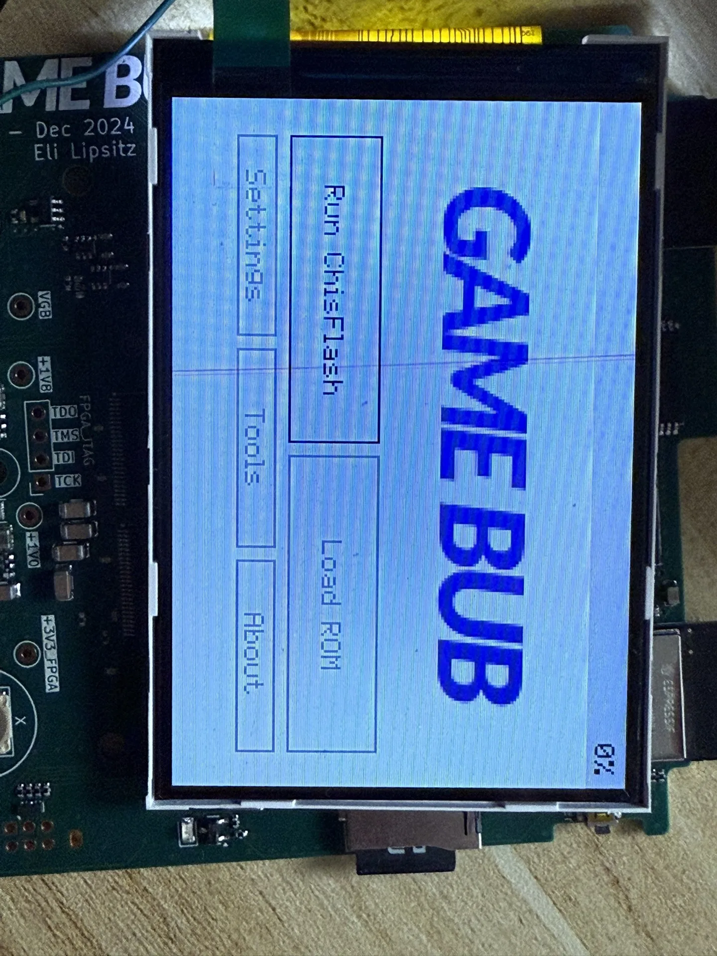 

GameBub PCB FPGA retro emulation handheld Support GBA GBC Game card