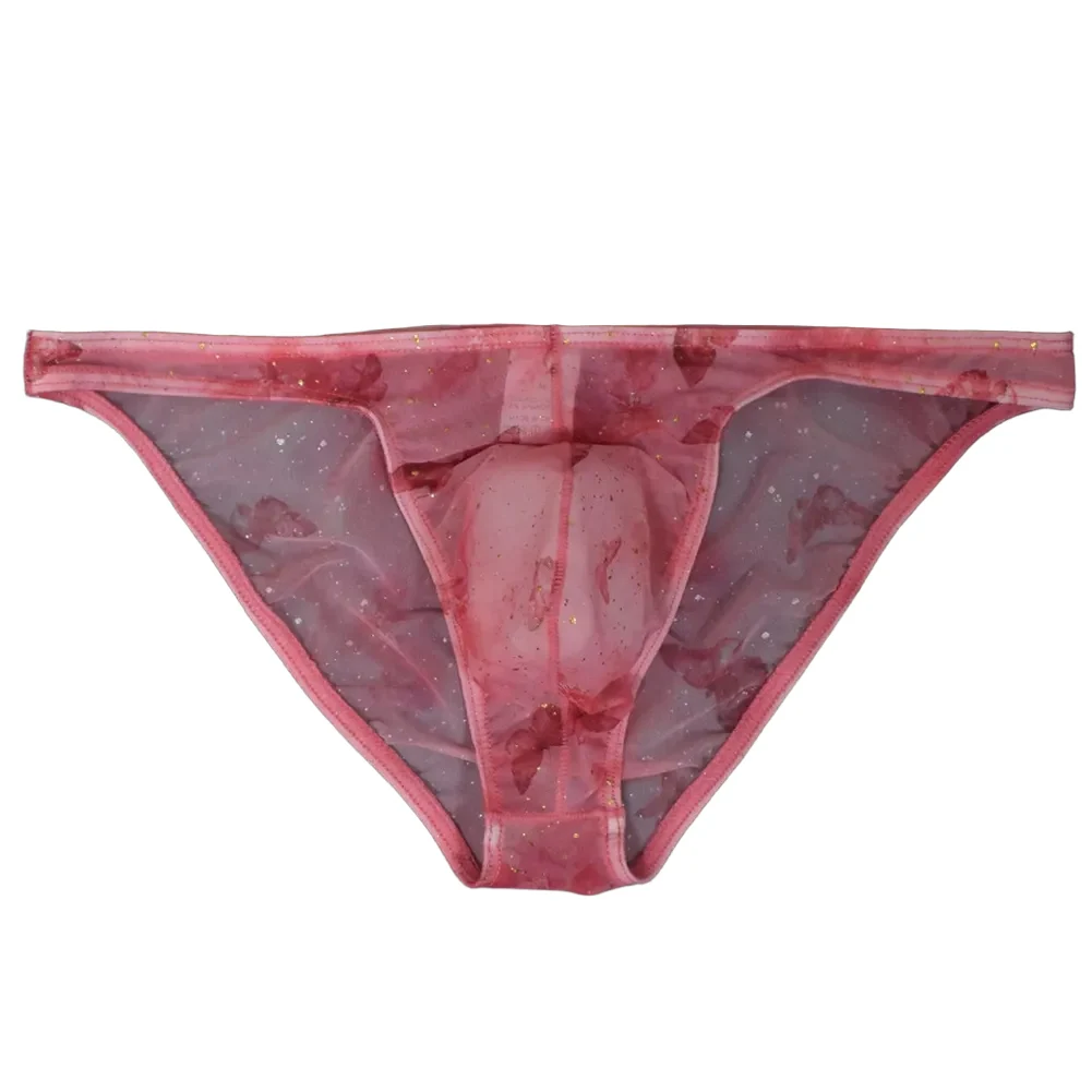 Bulge Pouch Men Underwear Party Wear Breathable Fabric Comfortable for Fit Elastic Waistband Ultra-thin Sheer Underwear For Men