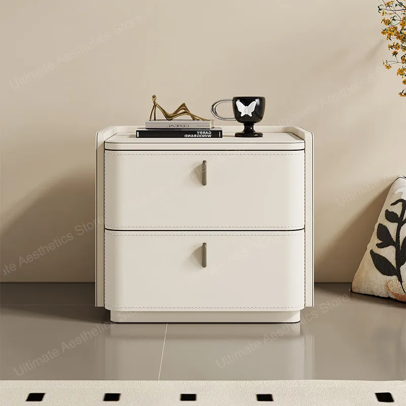 Modern Luxury Bedside Tables Design Storage Delicacy Quality Night Table With Drawers Mesitas De Noche Bedroom Furniture